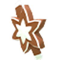 Gingerbread Star Eye Patch - Ultra-Rare from Winter 2022
